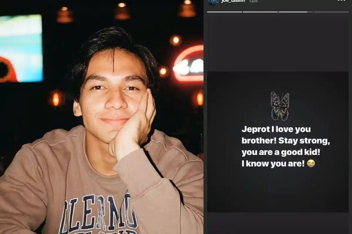 Joe Taslim Berikan Dukungan untuk Jefri Nichol, Tulis Pesan Ini Lewat Media Sosial