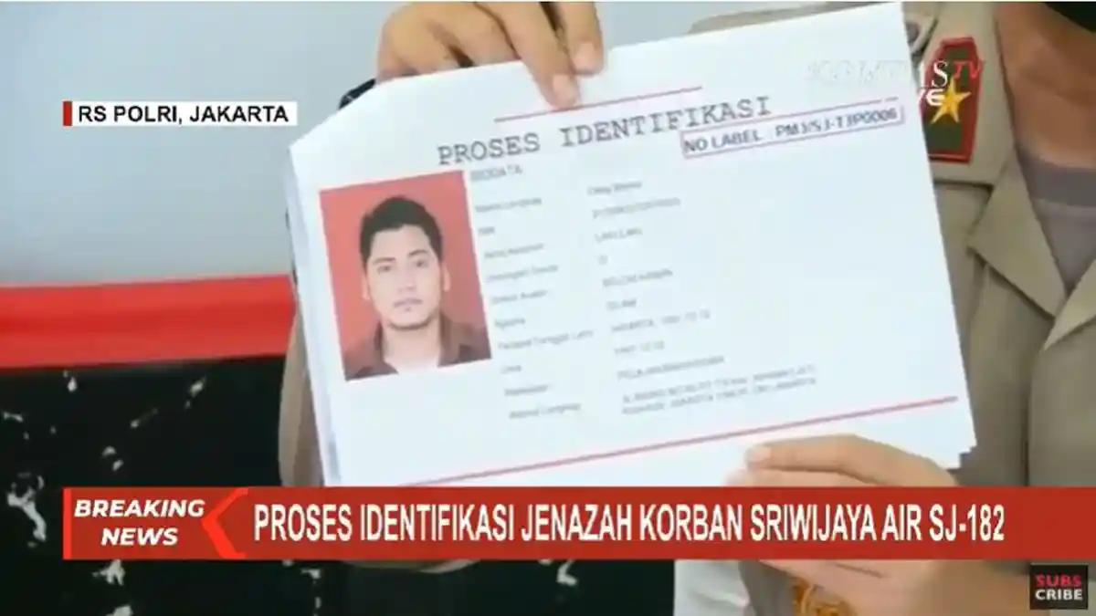 Jenazah Okky Bisma yang Teridentifikasi Pertama Belum Bisa Diserahkan ke Keluarga, Ini Alasannya