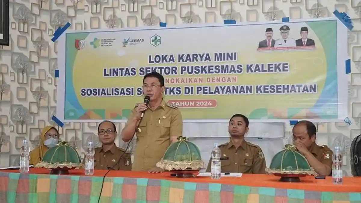 Penguatan Pelayanan Kesehatan di Sigi, Irwan Lapata Dorong Integrasi Lintas Sektor dalam DTKS