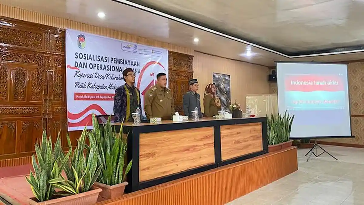 30 Persen Dana Desa Jadi Jaminan Pinjaman Koperasi Merah Putih, Bupati Mukomuko: Manfaatkan Peluang