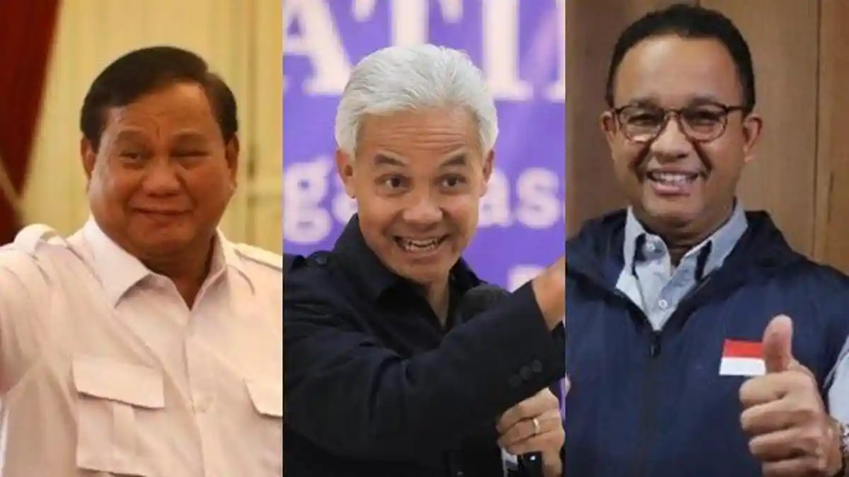 Berikut Hasil Survei Terbaru LSI Denny JA untuk 3 Bakal Calon Presiden