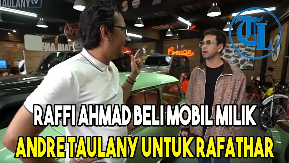 Raffi Ahmad Beli Mobil Milik Andre Taulany untuk Rafathar