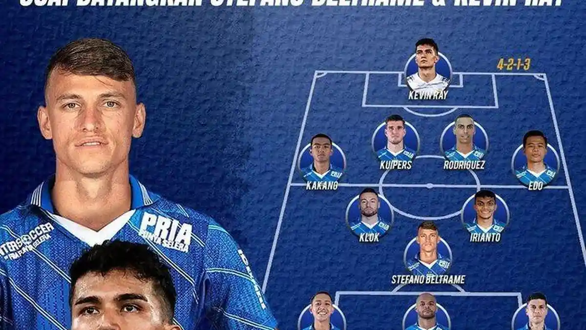 Susunan Pemain Persib Bandung VS Borneo FC Malam Ini, David da Silva Starter