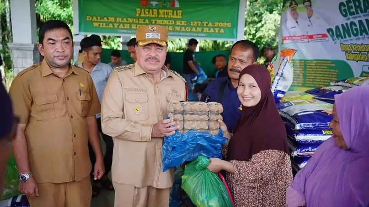 Pemkab Nagan Gelar Gerakan Pangan Murah Sambut Ramadhan, Ini Jadwal dan Lokasinya