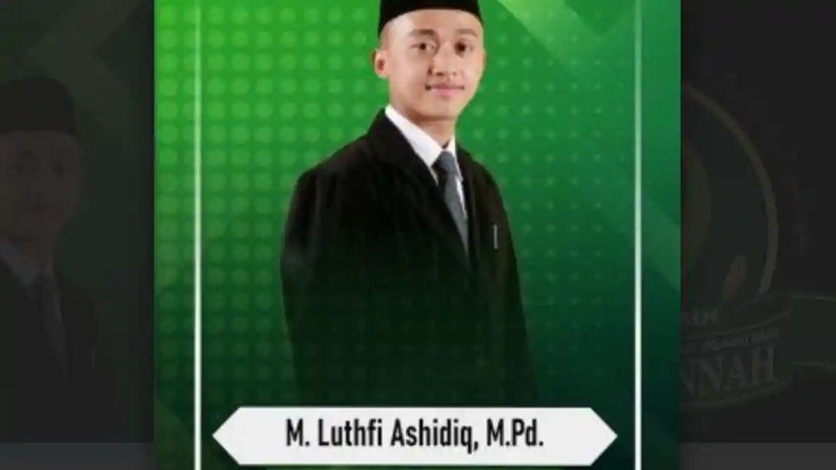 Mutiara Ramadhan Muhamad Lutfi Assidiqi, Mudir Ponpes Nashirussunnah ...