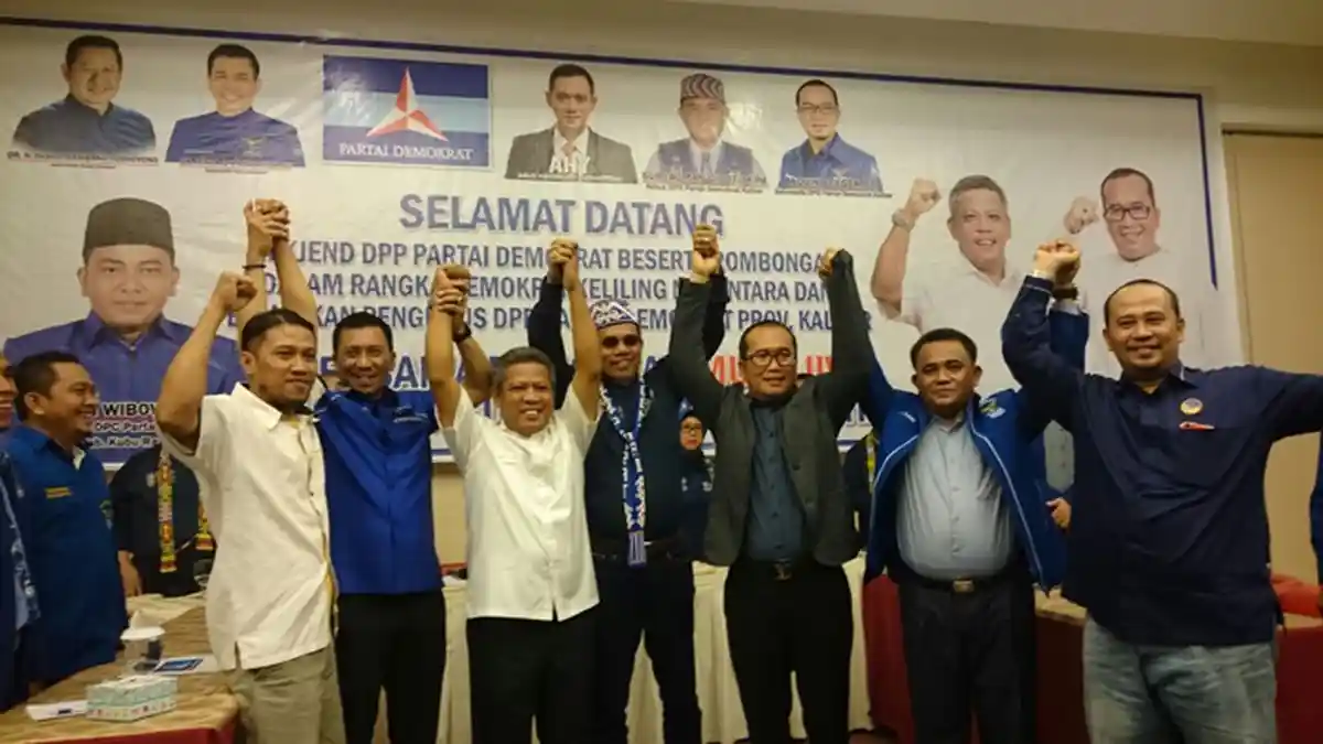 Pasangan Muda-Jiwo - Dapat Dukungan dari Tiga Partai Ini di Pilbup Kubu Raya 2018