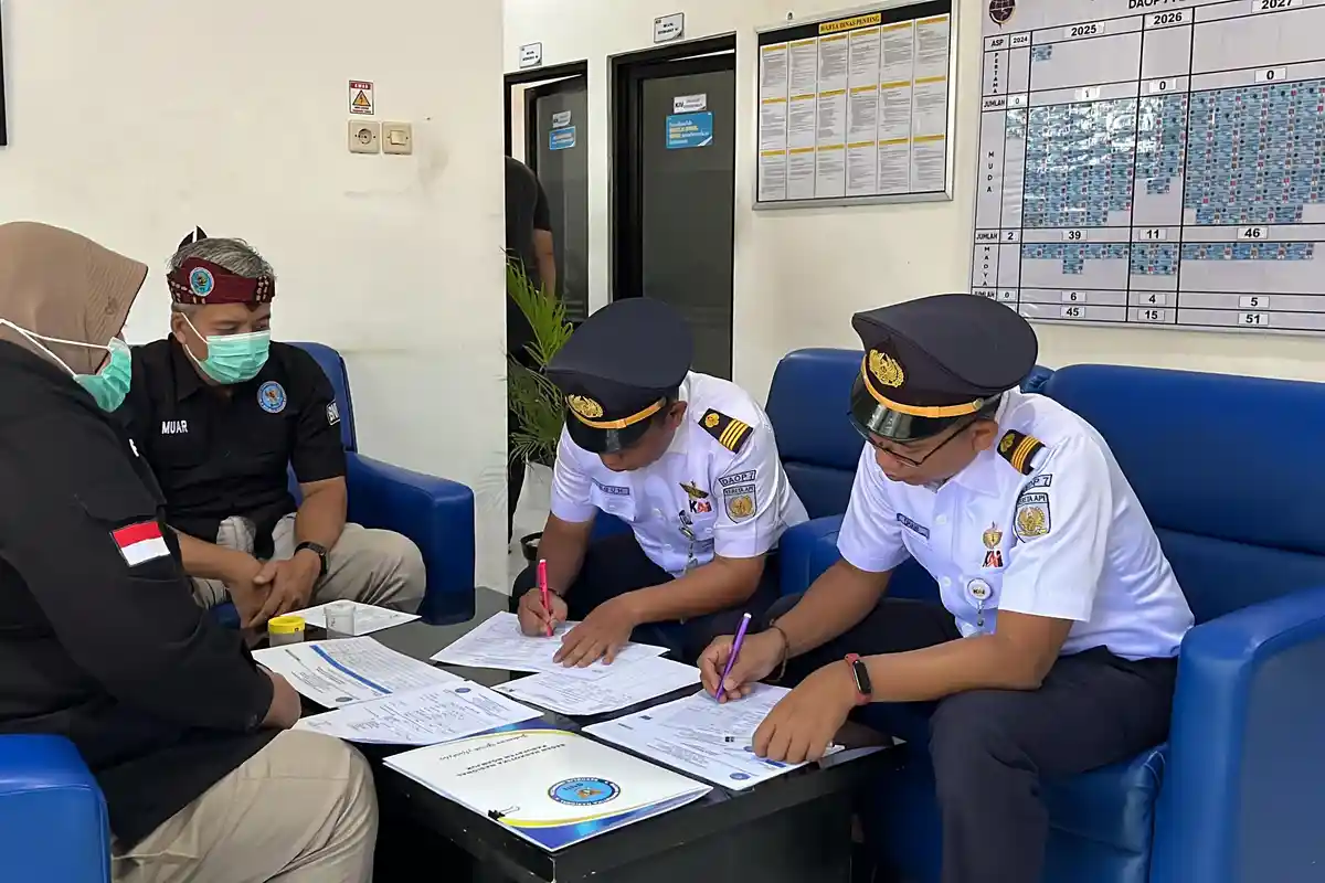 PT KAI Daop 7 Madiun Gelar Pemeriksaan Narkoba Secara Acak ke Seluruh SDM, Ini Hasilnya