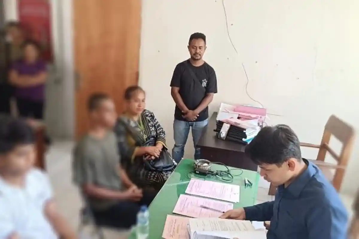 Polres TTU Tahap II Kasus Dugaan Kematian Tidak Wajar Dua Orang Anak di Kelurahan Maubeli 