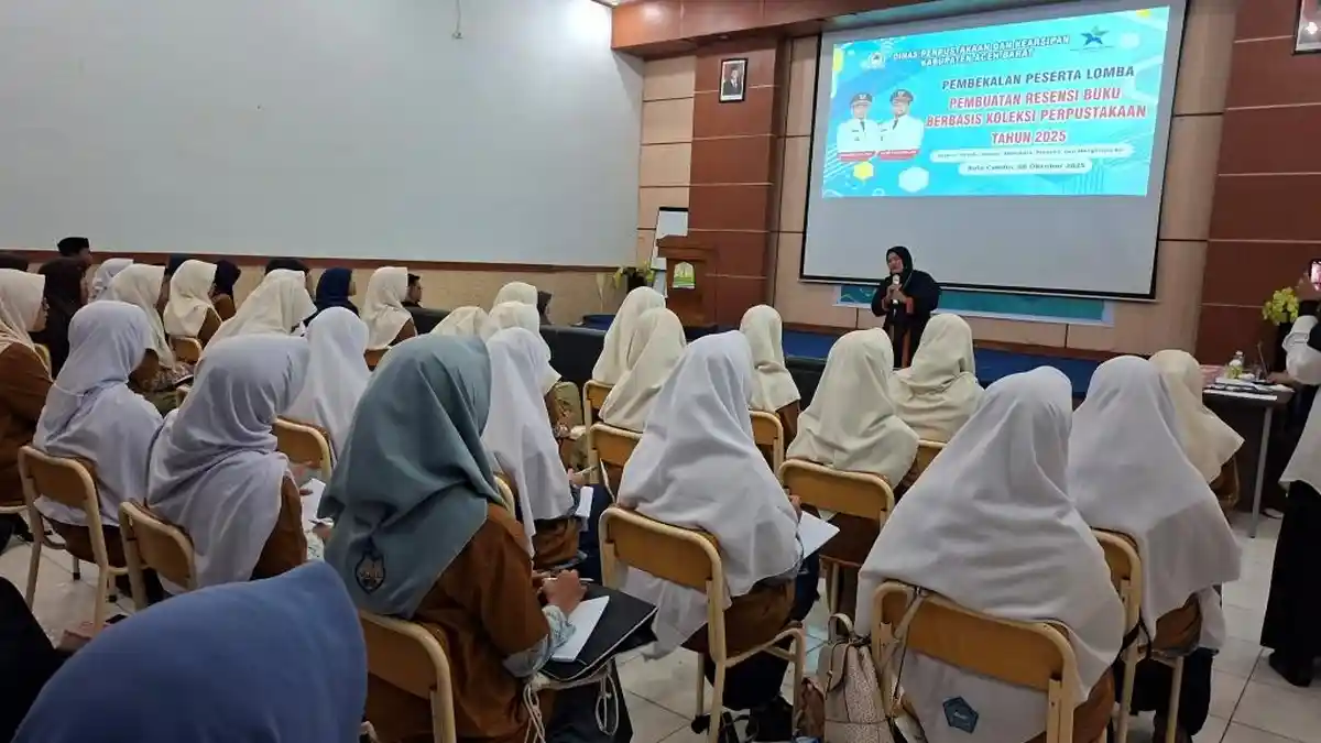 Dinas Perpustakaan Aceh Barat Bekali Peserta Lomba Resensi Buku 2025