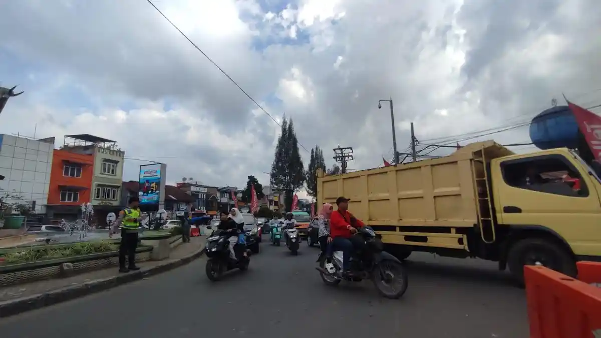 Satlantas Polres Tanah Karo Prediksi Puncak Arus Balik Libur Nataru Pada Akhir Pekan Ini