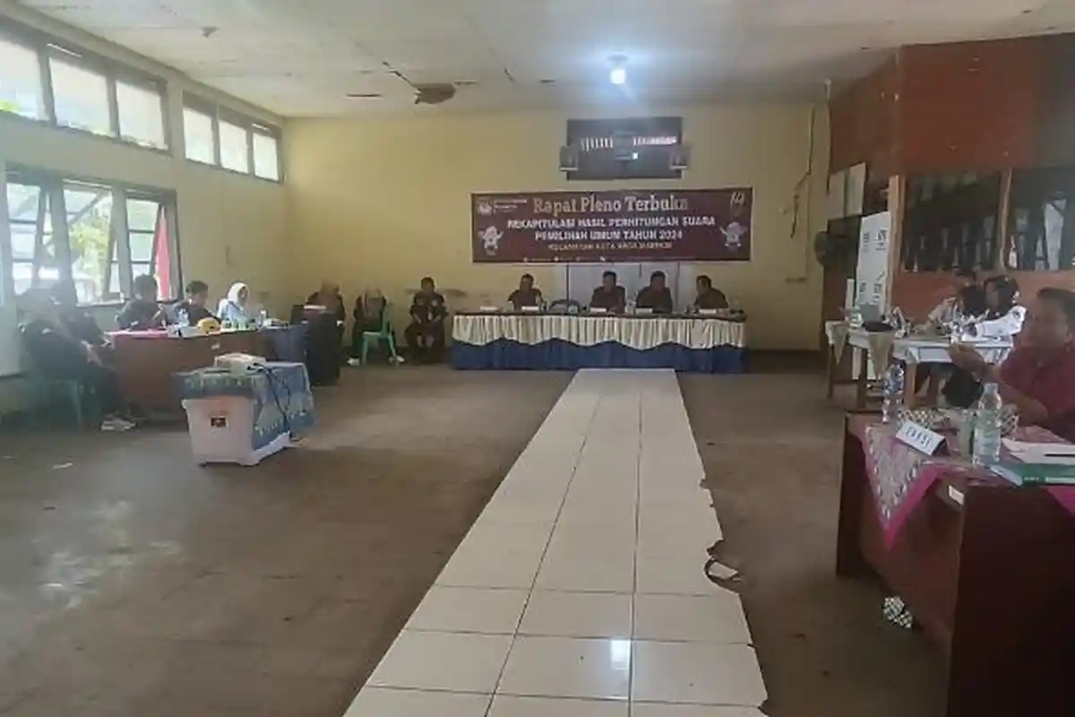 PPK di Bengkulu Utara Mulai Lakukan Pleno Rekapitulasi Suara Pemilu 2024