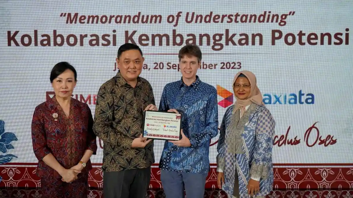 XL Axiata dan CIMB Niaga Jalin Kerja Sama, Sinergikan Layanan Perbankan dan Telekomunikasi