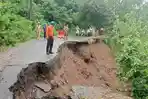 Hujan Deras Picu Longsor di Lombok Barat, Sejumlah Ruas Jalan Amblas