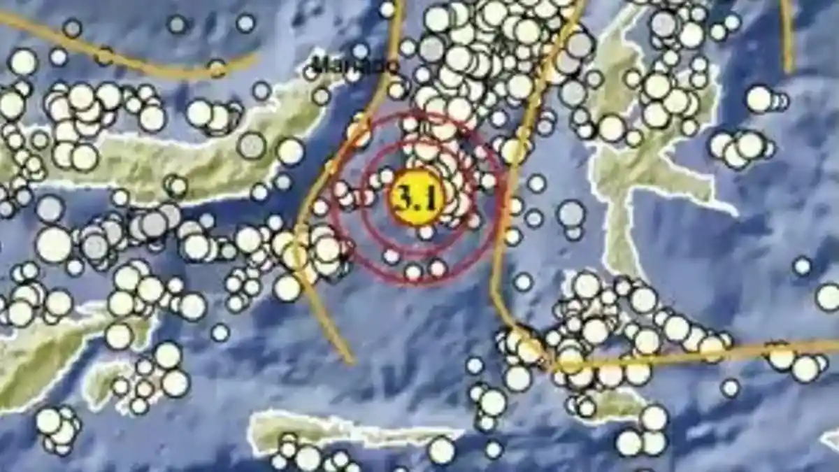Gempa Baru Saja Terjadi di Sulawesi Utara Sore Ini Jumat 29 Mei 2026, Berikut Info BMKG