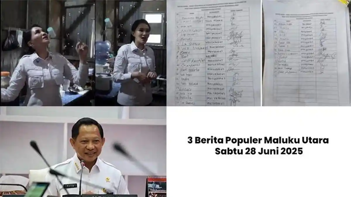 3 Berita Populer Malut: Sherly Laos Bikin Warga Nangis - Serapan Aggaran Belanja Daerah Taliabu