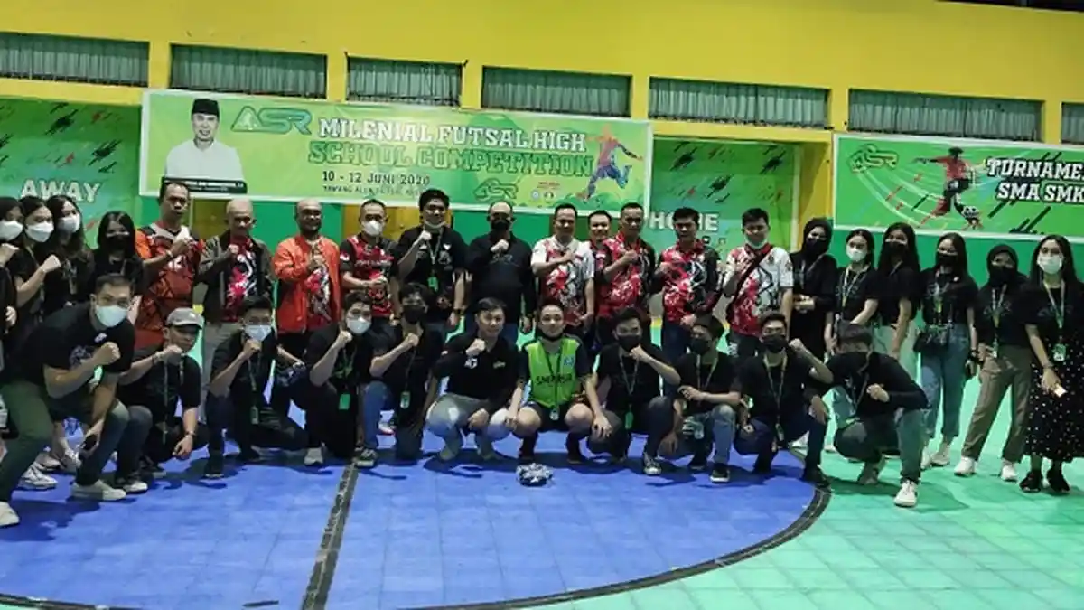 Tutup Turnamen Futsal, Andi Ady Aksar: ASR dan Gerindra Terus Suport Milenial
