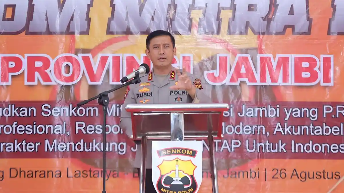 Buka Musprov Senkom Mitra Polri, Ini Pesan Kapolda Jambi