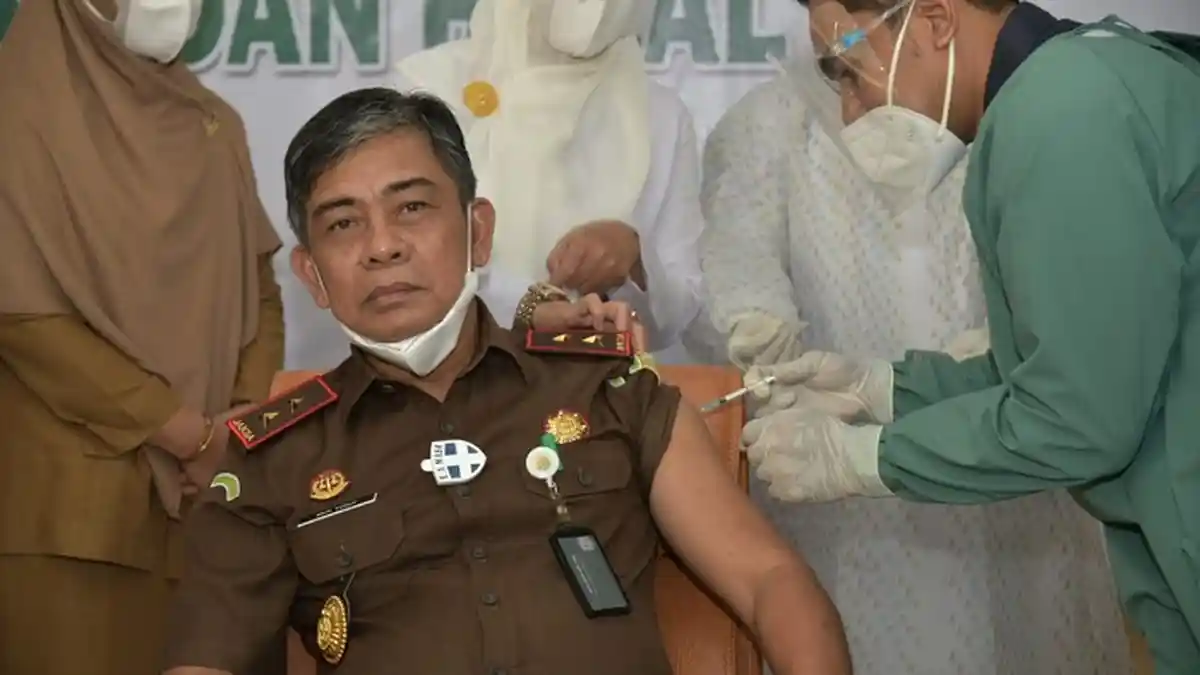Hindari Penularan Covid-19, 276 Pegawai Kejati Aceh Ikut Vaksinasi