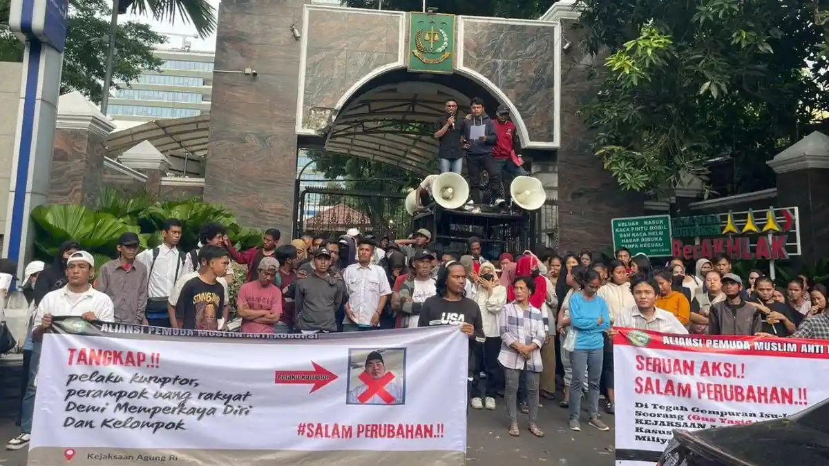 Aksi Massa di KPK dan Kejagung, Desak Usut Dugaan Korupsi Gus Yazid