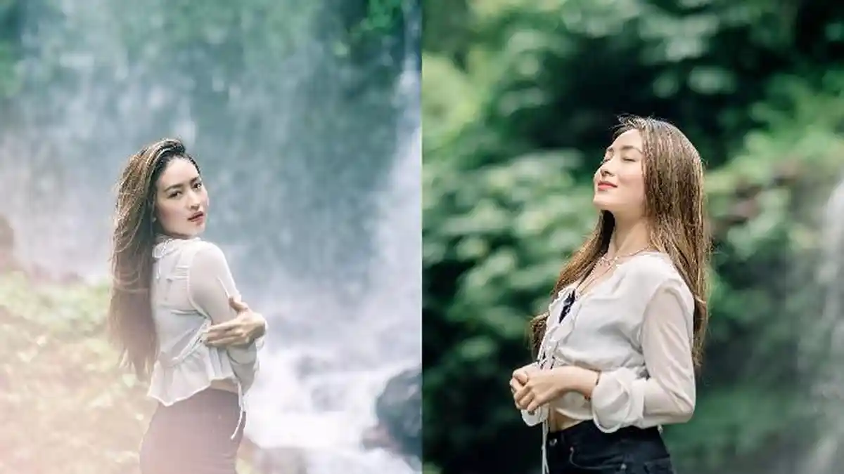 Natasha Wilona Disebut Move On dari Verrell Bramasta Saat Unggah Potret di Air Terjun