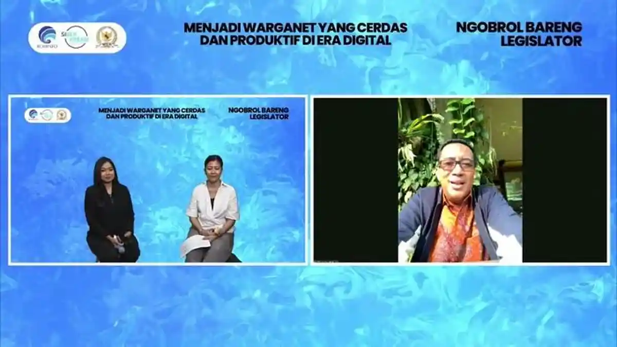 Komisi I DPR Bicara Soal Pegangan Bagi Warganet dalam Pemanfaatan Dunia Digital