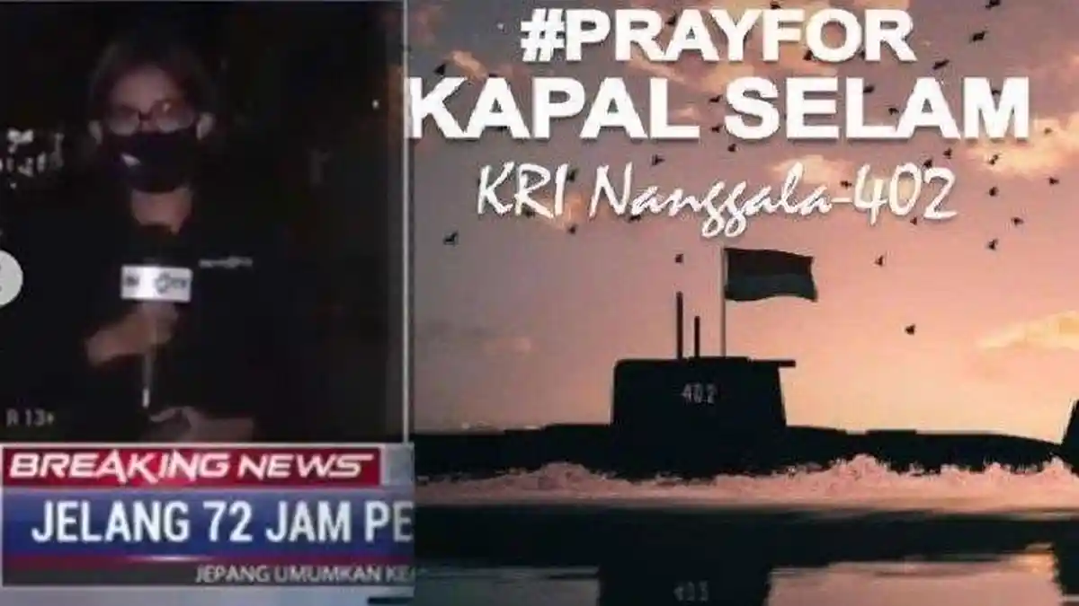 'Berinteraksi Lewat WA Meski tak Terbalas' Reporter TV Bergetar Datangi Istri Komandan KRI Nanggala