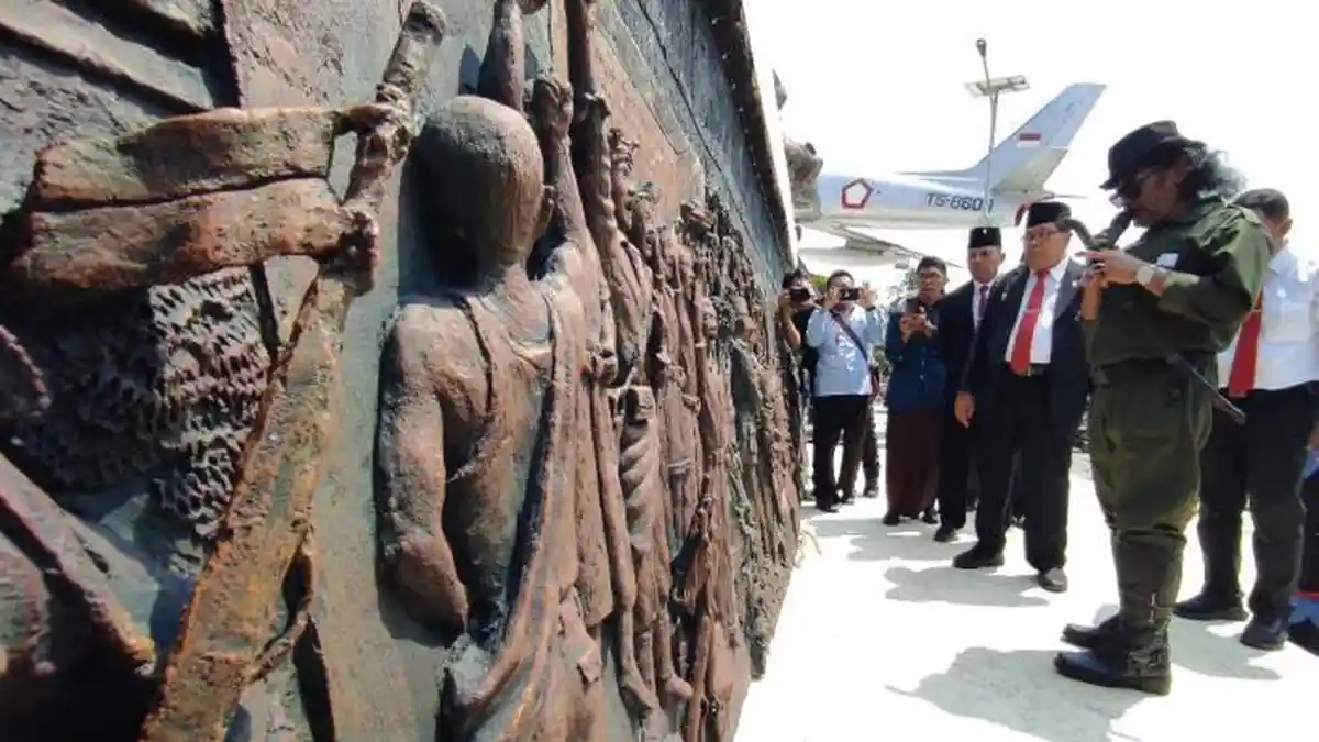 Relief Perjuangan di Museum PETA Kota Blitar, Ada Cerita Pertemuan ...