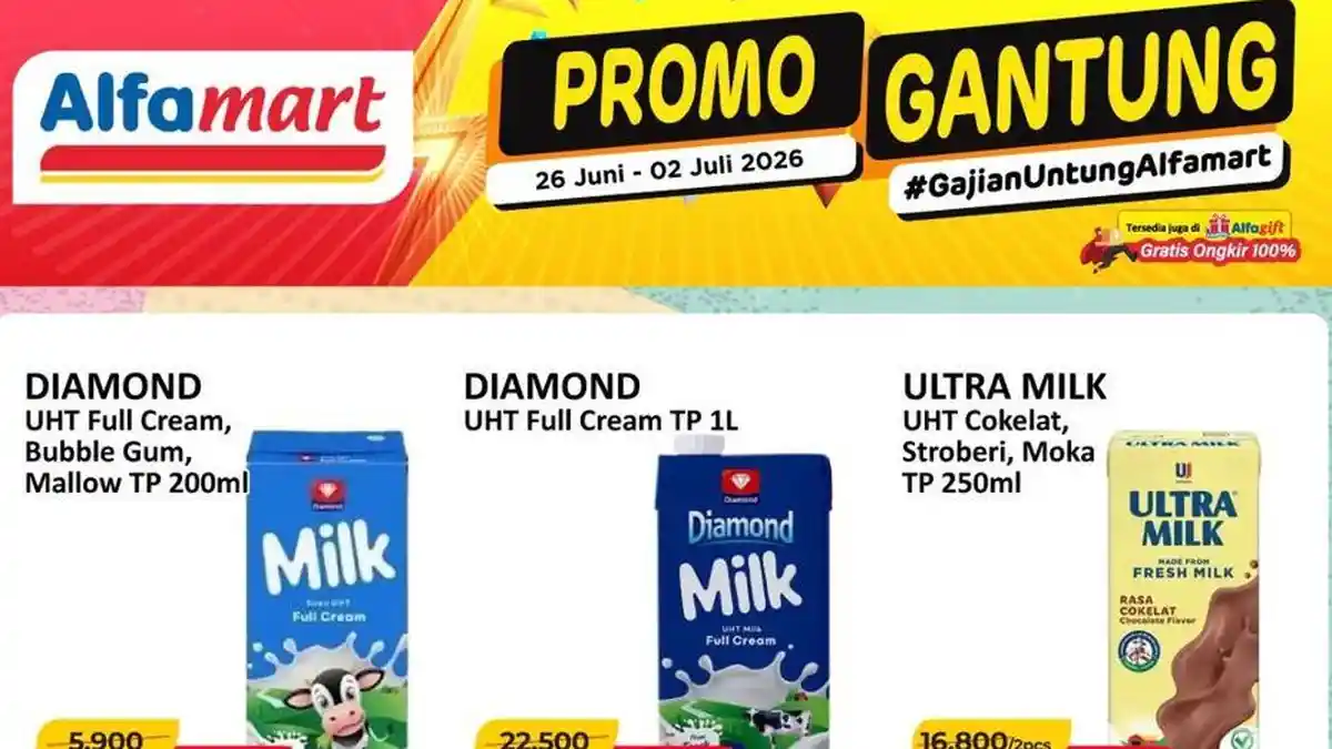 Promo Alfamart 26 Juni 2026, Beli 2 Gratis 1 Hingga Ekstra Potongan Rp5.000 - Tribunbatam.id