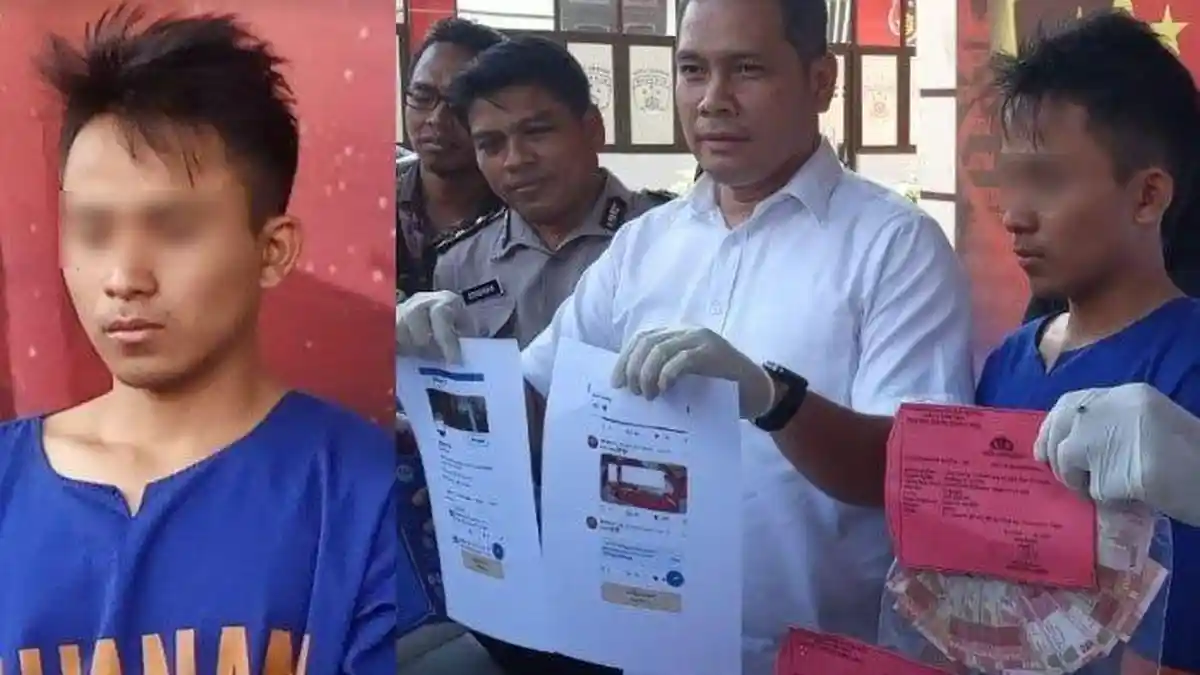 Jual Istri Secara Online dan Tonton Layanan Cinta Bertiga, Mengaku Hasilnya untuk Bayar Utang