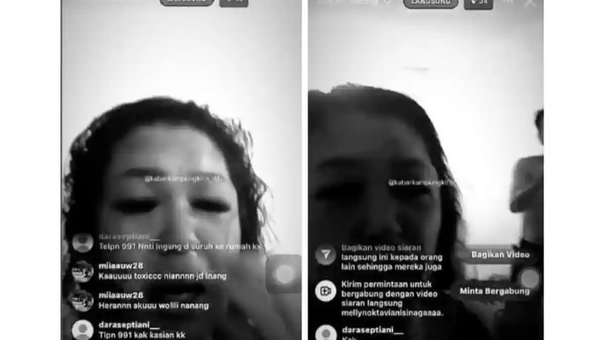 VIRAL Wanita di Jambi Babak Belur Sambil Live IG Minta Tolong Dianiaya Suami: Aku Dipijak-pijak