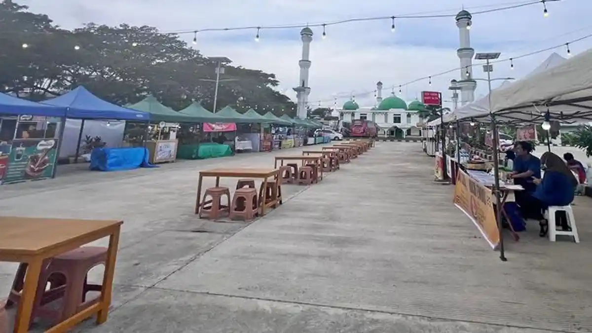 Taman Bebaya Fair Samarinda Sepi Pengunjung