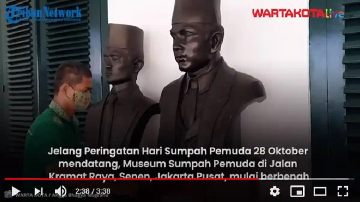 VIDEO Akan Dijadikan Tempat Peringatan Hari Sumpah Pemuda, Museum Sumpah Pemuda Dipercantik