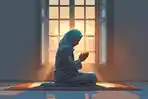 Ilustrasi-gambar-perempuan-sedang-berdoa-di-pagi-hari-agar-semua-urusan-lancar.jpg