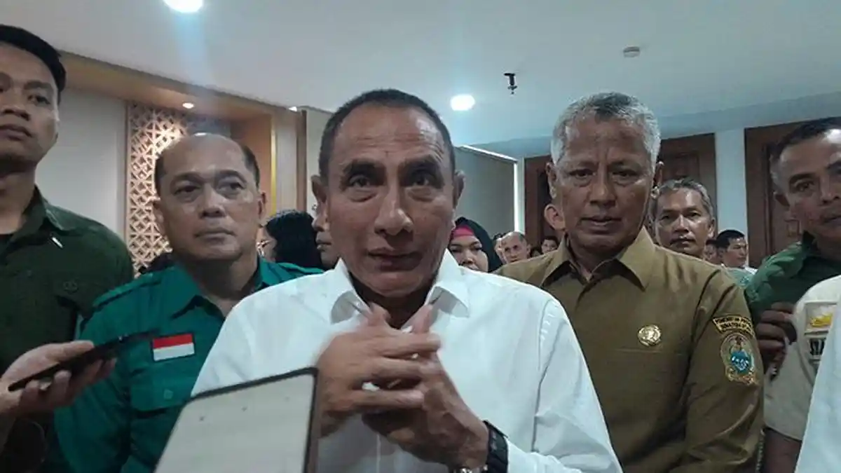 Edy Rahmayadi Bantah TSO Sudah Aktif Menjabat Sebagai Bupati Palas: Tidak Ada Itu