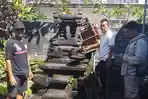 DITERJANG Angin Kencang! Bale Taksu Milik Warga di Desa Munggu Roboh
