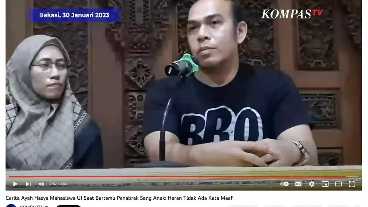 Ayah Mahasiswa UI Sudah Ikhlas Anaknya Tewas Kecelakaan, tapi Heran Penabrak Tak Meminta Maaf