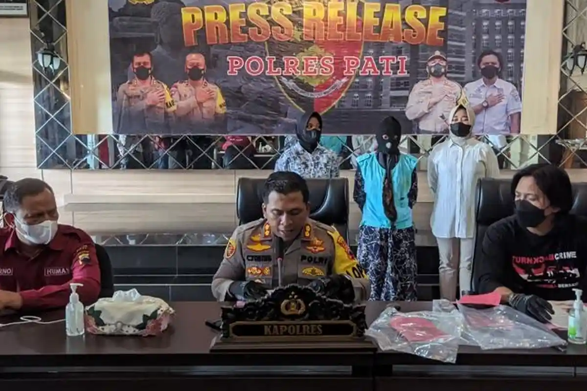 Buah Perselingkuhan, Pembuang Bayi di Triguno Pati Terancam Hukuman Penjara 5 Tahun 6 Bulan