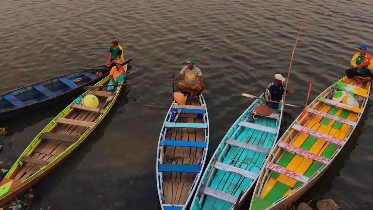 New Normal, Pendapatan Tukang Ketek di Wisata Danau Sipin Masih Belum Pulih