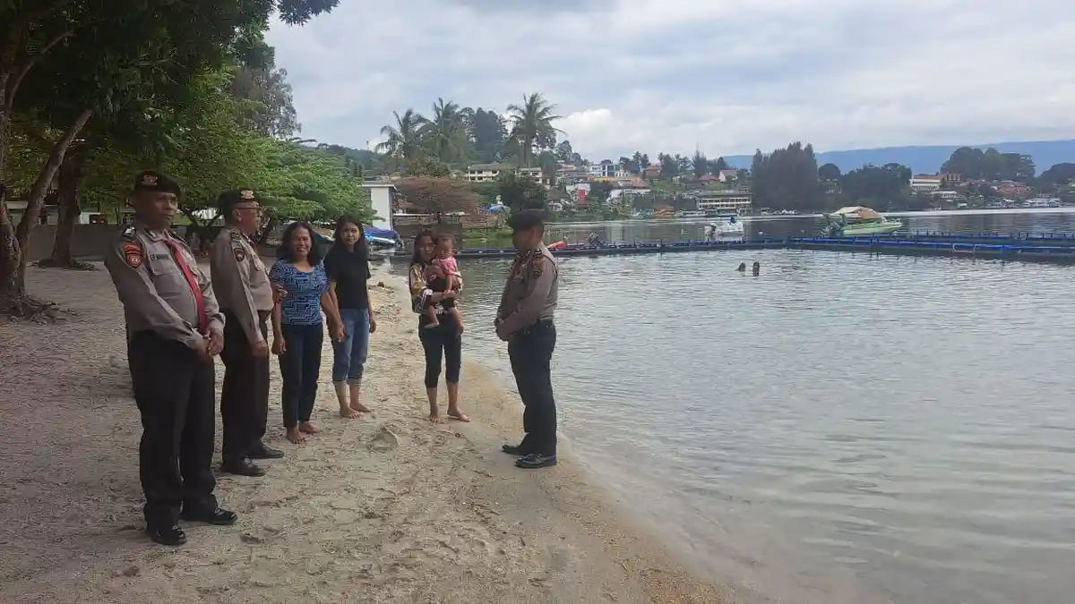 Aipda Rolan Manik, Garda Terdepan Jaga Keamanan Wisatawan di Simalungun