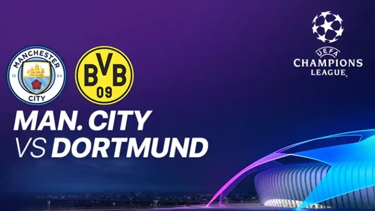 LINK Siaran Langsung Liga Champions Malam ini, Manchester City vs Dortmund, Streaming Vidio.com