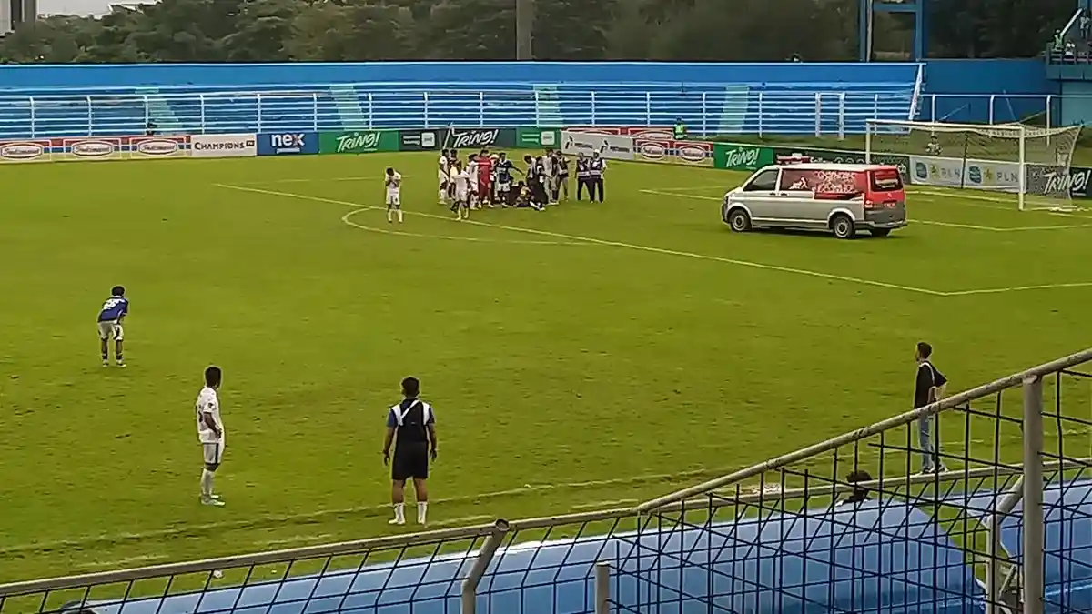 Diwarnai Insiden Ambulans, Persiku Kudus Tekuk Persiba 2-1