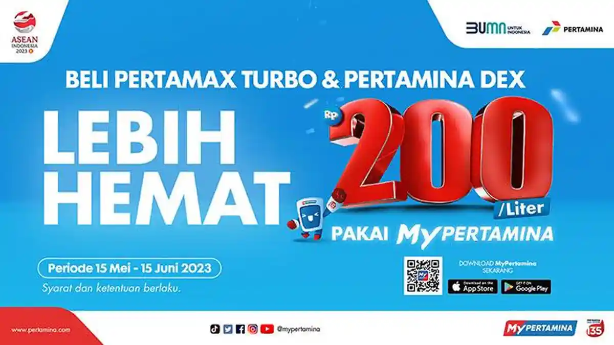 Promo Terbatas, Beli BBM Pakai MyPertamina Kini Lebih Hemat Rp 200 Per Liter