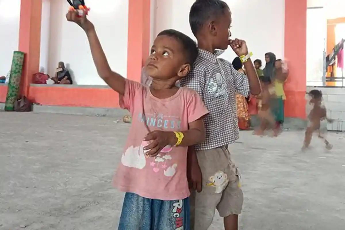 Ditolak Didepan Kantor Kemenkumham Aceh dan Lhokseumawe, Rohingya Kembali Tiba Di Aceh Selatan