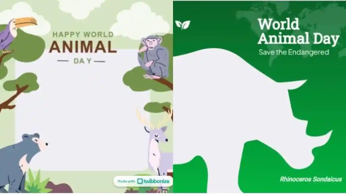 20 Link Twibbon Hari Hewan Sedunia 2023, Lengkap dengan Cara Buat