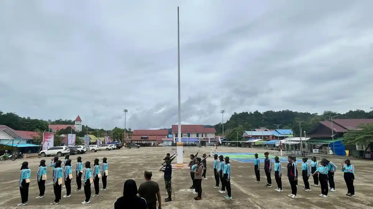 Efisiensi Anggaran, Paskibraka Mahakam Ulu 2025 Hanya 23 Orang