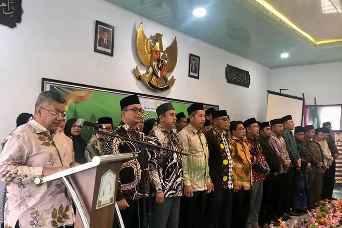 Taqwaddin Lantik Darmawan Ali Jadi Ketua ICMI Aceh Timur 
