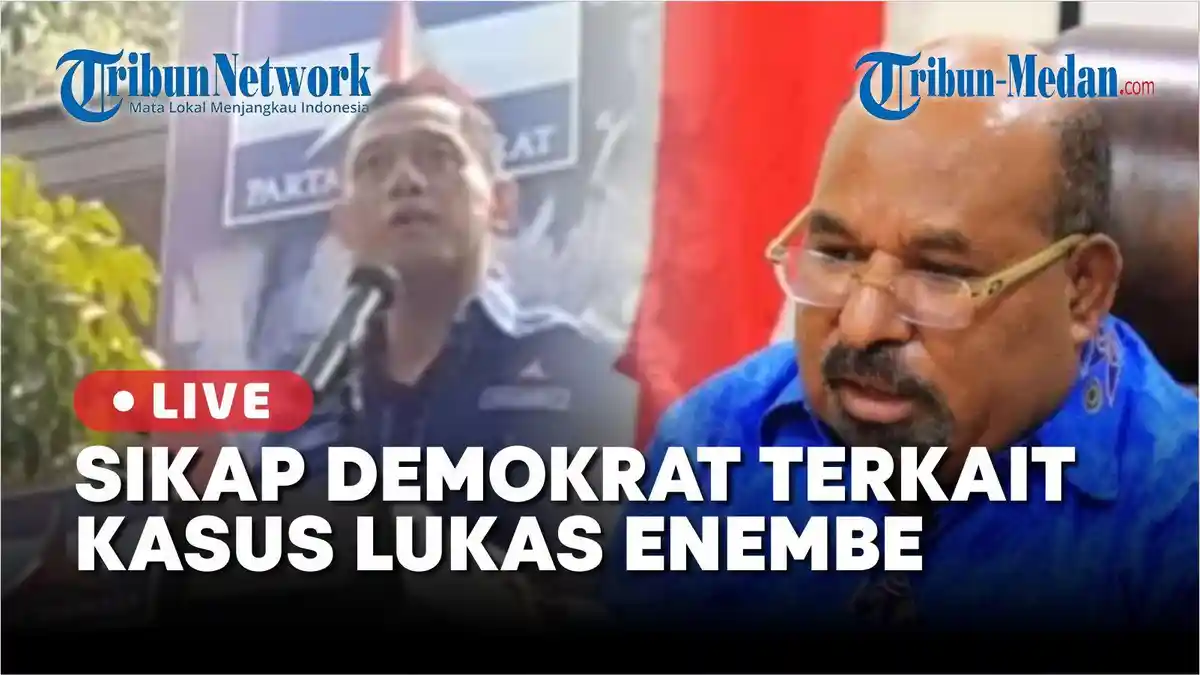 AHY Copot Lukas Enembe Digantikan Willem Wandik Sebagai Plt Ketua DPD Partai Demokrat Papua