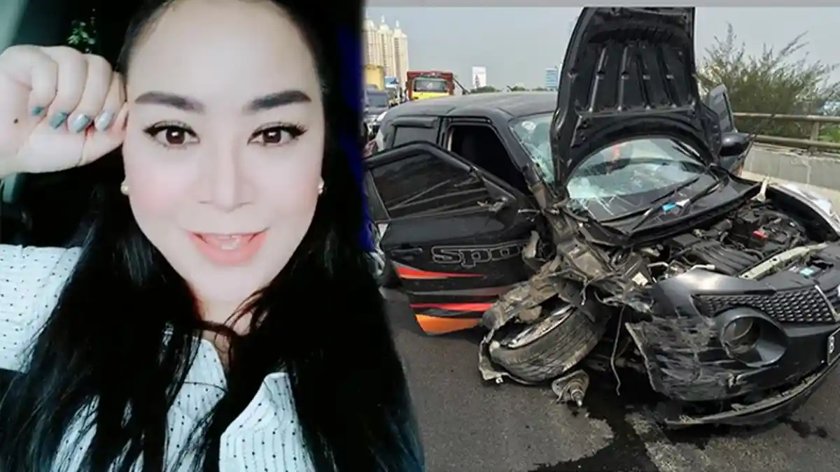 Anisa Bahar Alami Kecelakaan, Mobilnya Ringsek Parah, Pria Ini Beberkan Fakta Lainnya !