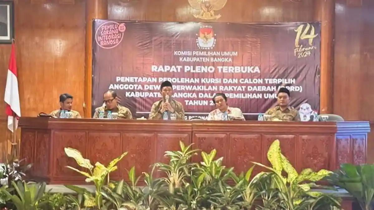 Daftar 35 Nama Anggota DPRD Kabupaten Bangka Terpilih 2024-2029