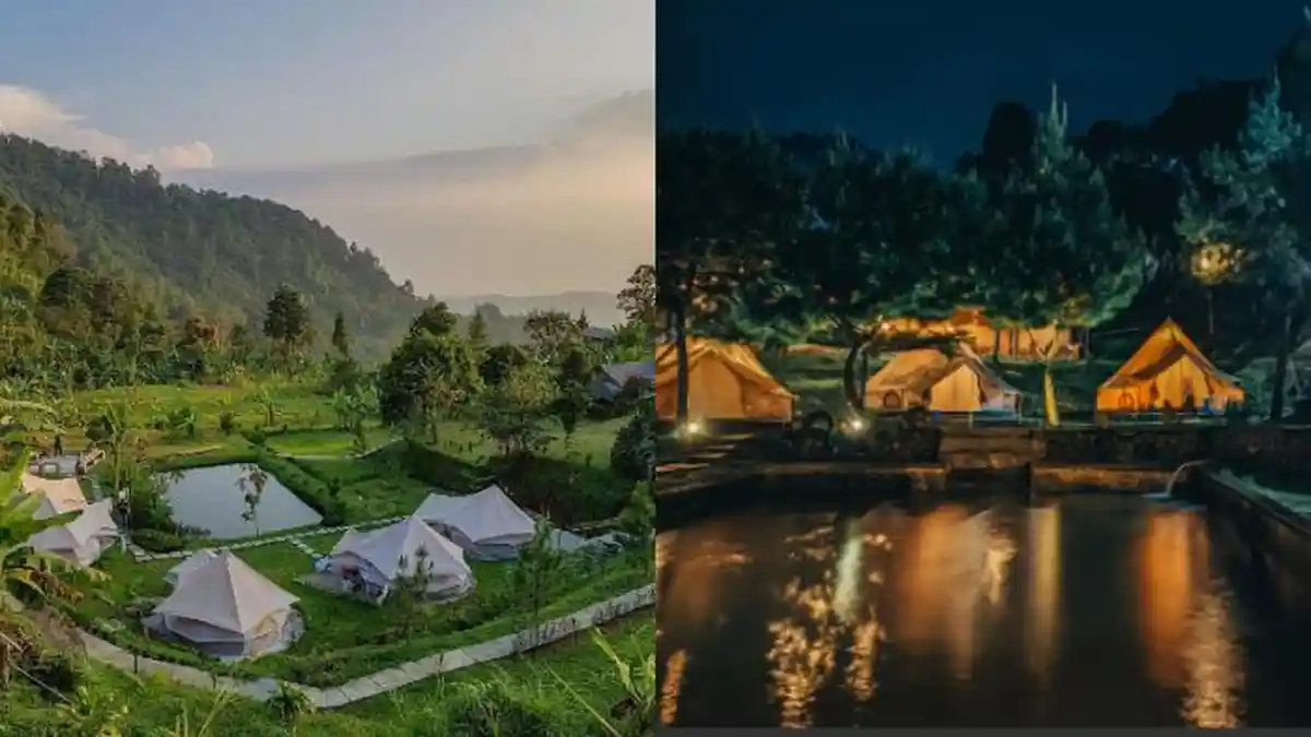 Cuma 1 Jam Lebih dari Kota Bogor, Ada Wisata Glamping Sesejuk Ini, Pas untuk Habiskan Libur Lebaran